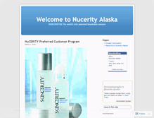 Tablet Screenshot of nucerityalaska.wordpress.com