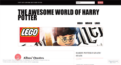 Desktop Screenshot of harrypotterfanatic.wordpress.com