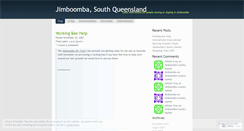 Desktop Screenshot of jimboomba.wordpress.com