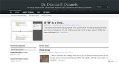 Desktop Screenshot of deannadannels.wordpress.com