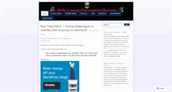 Desktop Screenshot of deltatrooper.wordpress.com