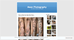Desktop Screenshot of meanphotography.wordpress.com
