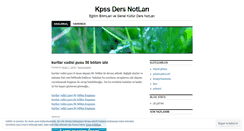 Desktop Screenshot of kpssci.wordpress.com