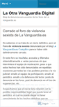 Mobile Screenshot of laotravanguardia.wordpress.com