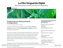 Tablet Screenshot of laotravanguardia.wordpress.com