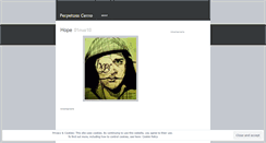 Desktop Screenshot of perpetusscerno.wordpress.com
