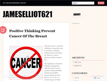 Tablet Screenshot of jameselliot621.wordpress.com