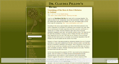 Desktop Screenshot of drclaudiapillow.wordpress.com