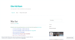 Desktop Screenshot of namdh.wordpress.com