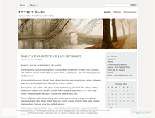 Tablet Screenshot of ovy19.wordpress.com