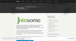 Desktop Screenshot of intosome.wordpress.com
