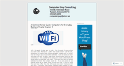 Desktop Screenshot of computerguyconsulting.wordpress.com
