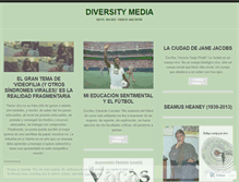 Tablet Screenshot of diversitymedia.wordpress.com