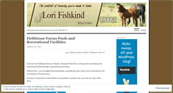 Desktop Screenshot of lorifishkind.wordpress.com