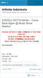 Mobile Screenshot of infiniteindo.wordpress.com