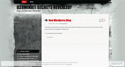 Desktop Screenshot of illuminatisecretsrevealed.wordpress.com