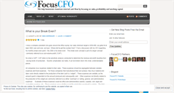 Desktop Screenshot of focuscfo.wordpress.com