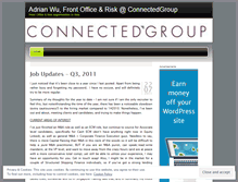 Tablet Screenshot of adriansjobs.wordpress.com