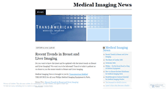 Desktop Screenshot of medicalimaging.wordpress.com