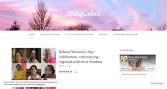 Desktop Screenshot of isingcakes.wordpress.com