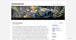Desktop Screenshot of celesterepchuk.wordpress.com
