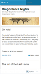 Mobile Screenshot of dragonlancenights.wordpress.com