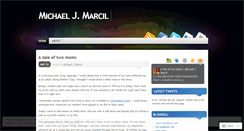 Desktop Screenshot of michaeljmarcil.wordpress.com