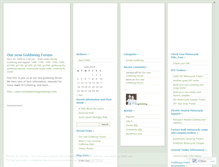 Tablet Screenshot of goldwing.wordpress.com