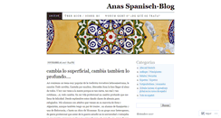 Desktop Screenshot of anaspanisch.wordpress.com