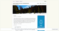 Desktop Screenshot of fromthesoil.wordpress.com