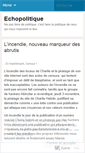 Mobile Screenshot of echopolitique.wordpress.com