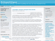 Tablet Screenshot of echopolitique.wordpress.com