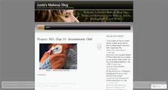 Desktop Screenshot of juxtamakeup.wordpress.com