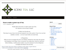 Tablet Screenshot of iceniteallco.wordpress.com