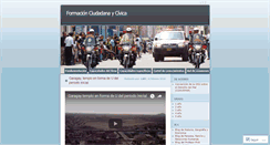 Desktop Screenshot of ciudadaniaycivismo.wordpress.com