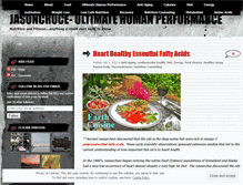Tablet Screenshot of jasoncroce.wordpress.com