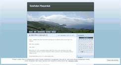 Desktop Screenshot of kesmasy.wordpress.com