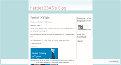 Desktop Screenshot of hattie12345.wordpress.com