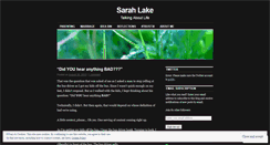 Desktop Screenshot of lakiesix.wordpress.com