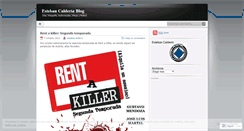 Desktop Screenshot of estebancalderin.wordpress.com