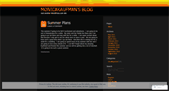 Desktop Screenshot of monicakaufman.wordpress.com