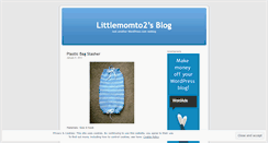 Desktop Screenshot of littlemomto2.wordpress.com