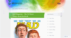 Desktop Screenshot of alonsogigi.wordpress.com