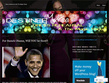 Tablet Screenshot of destineemaree.wordpress.com