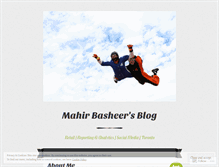 Tablet Screenshot of mahirhb.wordpress.com