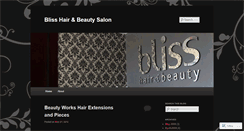 Desktop Screenshot of blisshairandbeauty.wordpress.com