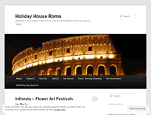 Tablet Screenshot of holidayhouseroma.wordpress.com
