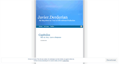 Desktop Screenshot of javierder.wordpress.com