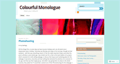 Desktop Screenshot of colourfulmonologue.wordpress.com