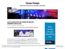 Tablet Screenshot of cesarparejo.wordpress.com